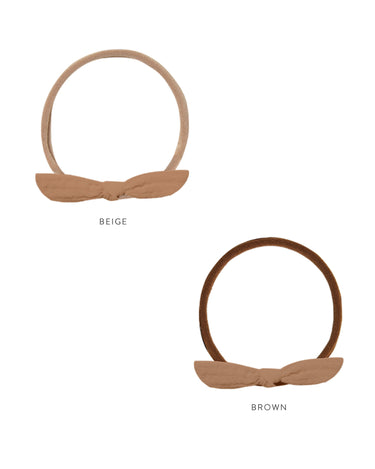 Rylee + Cru Little Knot Headband, Camel